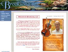 Tablet Screenshot of brooksong.org